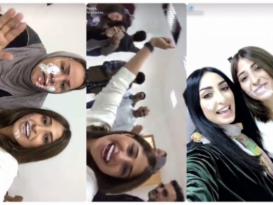 بالفيديو.. والدة وأصدقاء شجون الهاجري يفاجئونها بعيد ميلادها الثلاثين بالفيديو.. والدة وأصدقاء شجون الهاجري يفاجئونها بعيد ميلادها الثلاثين