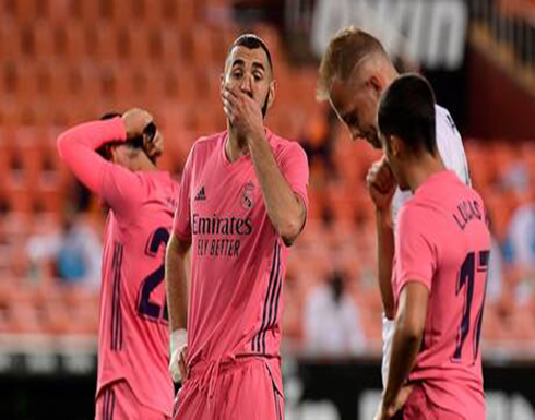 شاهد.. "خفافيش" فالنسيا تنقض على ريال مدريد برباعية (فيديو) شاهد.. "خفافيش" فالنسيا تنقض على ريال مدريد برباعية (فيديو)