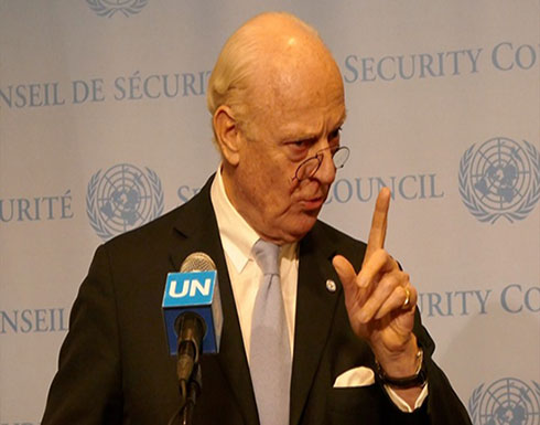 دي ميستورا: النظام حدد مهلة زمنية لبدء هجومه على إدلب دي ميستورا: النظام حدد مهلة زمنية لبدء هجومه على إدلب