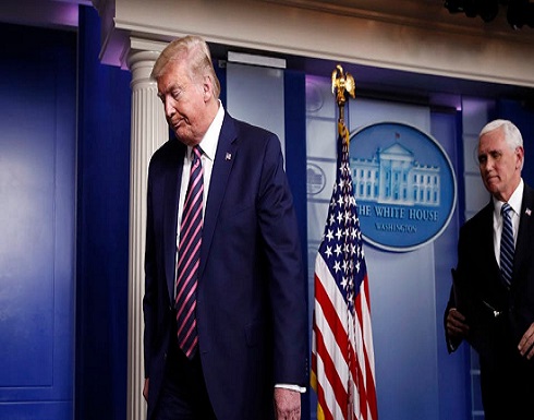 ترمب يأمر بتغيير مقعد CNN ويغادر مؤتمره الصحفي بدون أسئلة ترمب يأمر بتغيير مقعد CNN ويغادر مؤتمره الصحفي بدون أسئلة