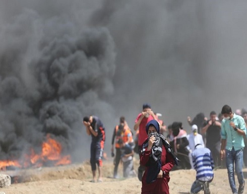4 شهداء و618 إصابة بقمع الاحتلال "مليونية القدس" شرقي القطاع 4 شهداء و618 إصابة بقمع الاحتلال "مليونية القدس" شرقي القطاع