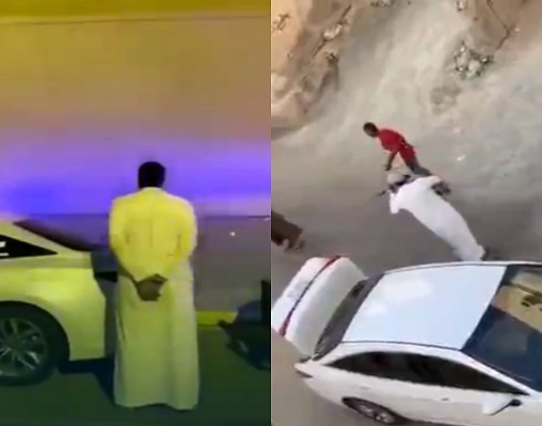 بالفيديو..لحظة الإطاحة بمطلق النار في جدة بالفيديو..لحظة الإطاحة بمطلق النار في جدة