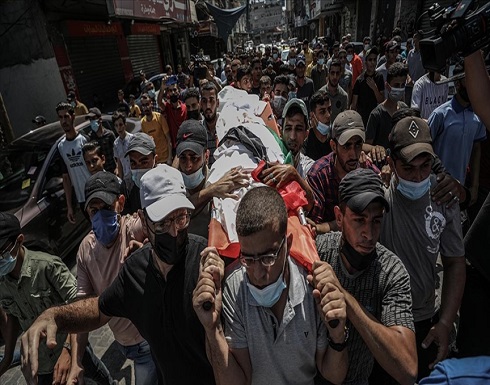 غزة.. تشييع جثمان شاب استشهد برصاص الجيش الإسرائيلي غزة.. تشييع جثمان شاب استشهد برصاص الجيش الإسرائيلي