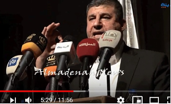 بالفيديو .. أيام مقدسية : السعود يقاطع بتصفيق حار بعد طلبه طرد السفير والغاء وادي عربة.. شاهد بالفيديو .. أيام مقدسية : السعود يقاطع بتصفيق حار بعد طلبه طرد السفير والغاء وادي عربة.. شاهد