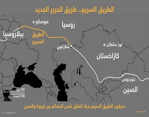 من آسيا إلى أوروبا.. روسيا وافقت على طريق يغير خريطة العالم من آسيا إلى أوروبا.. روسيا وافقت على طريق يغير خريطة العالم