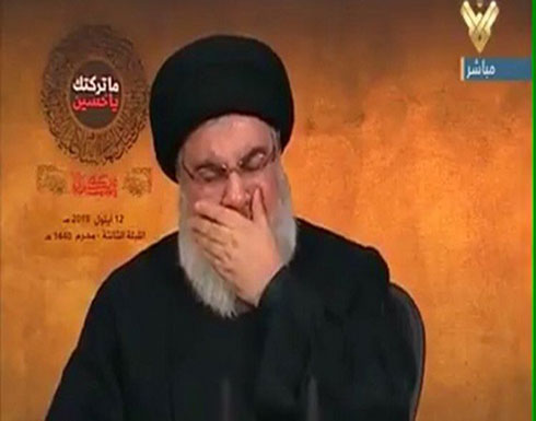 دموع نصر الله لعناق الأسد وخامنئي تثير سخرية الناشطين دموع نصر الله لعناق الأسد وخامنئي تثير سخرية الناشطين