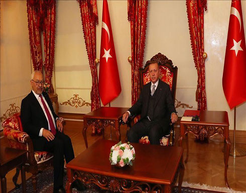 أردوغان يستقبل رئيس البرلمان التونسي في إسطنبول أردوغان يستقبل رئيس البرلمان التونسي في إسطنبول