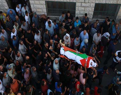 رام الله.. تشييع فلسطيني استشهد برصاص حارس مستوطنة إسرائيلي رام الله.. تشييع فلسطيني استشهد برصاص حارس مستوطنة إسرائيلي