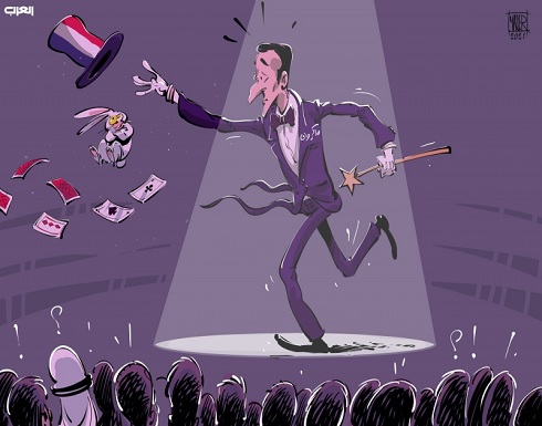 ماكرون يبيع الوهم بسحره ماكرون يبيع الوهم بسحره