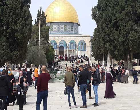 هذا ما أقسم عليه المقدسيون في المسجد الأقصى .. بالفيديو