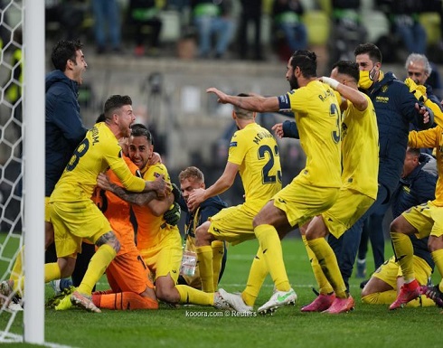بالصور: فياريال بطلًا للدوري الأوروبي بعد نهائي ماراثوني بالصور: فياريال بطلًا للدوري الأوروبي بعد نهائي ماراثوني
