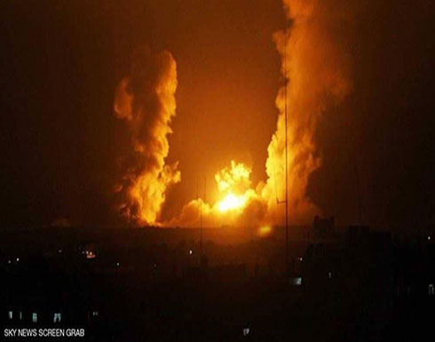 بالفيديو : انفجار مستودع ذخيرة للجيش السوري بدمشق بالفيديو : انفجار مستودع ذخيرة للجيش السوري بدمشق
