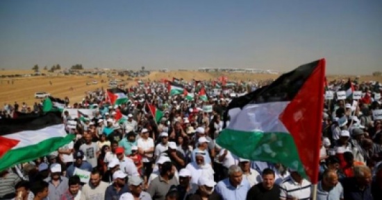 الهيئة العليا لمسيرات غزة تؤكد على استمرار فعالياتها السلمية الهيئة العليا لمسيرات غزة تؤكد على استمرار فعالياتها السلمية