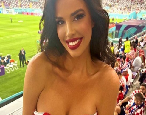 ملكة جمال كرواتيا تتسبب بزحمة سير في قطر .. بالفيديو