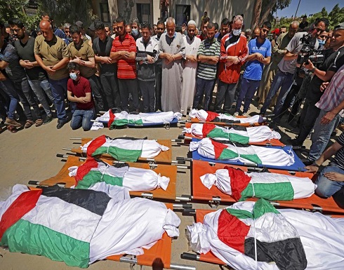 ارتفاع شهداء غزة إلى 145 ارتفاع شهداء غزة إلى 145