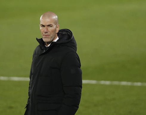 ريال مدريد يعلن نتيجة مسحة زيدان