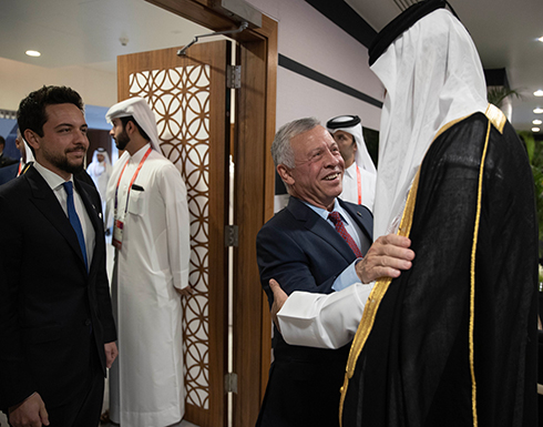 أمير قطر يقيم حفل استقبال للملك وولي العهد وقادة دول في افتتاح كأس العالم أمير قطر يقيم حفل استقبال للملك وولي العهد وقادة دول في افتتاح كأس العالم