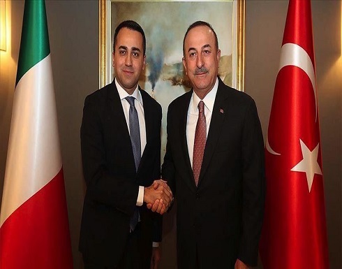 تشاووش أوغلو ونظيره الإيطالي يبحثان التطورات شرقي المتوسط تشاووش أوغلو ونظيره الإيطالي يبحثان التطورات شرقي المتوسط