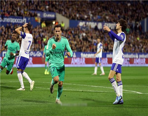 بالصور: ريال مدريد يسحق سرقسطة ويعبر لربع نهائي الكأس بالصور: ريال مدريد يسحق سرقسطة ويعبر لربع نهائي الكأس