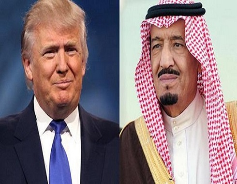 الملك سلمان وترمب يبحثان استقرار أسعار النفط الملك سلمان وترمب يبحثان استقرار أسعار النفط