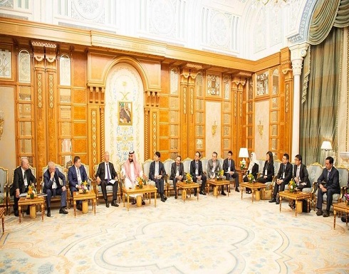 محمد بن سلمان يلتقي رؤساء صناديق سيادية وشركات عالمية محمد بن سلمان يلتقي رؤساء صناديق سيادية وشركات عالمية