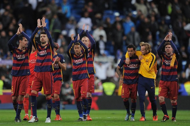 لاعبي برشلونة
